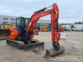2023 Kubota KX060-5 6 Ton+ Excavators For Auction: Leeds, UK – 30th April, 1st, 2nd & 3rd May 25 full