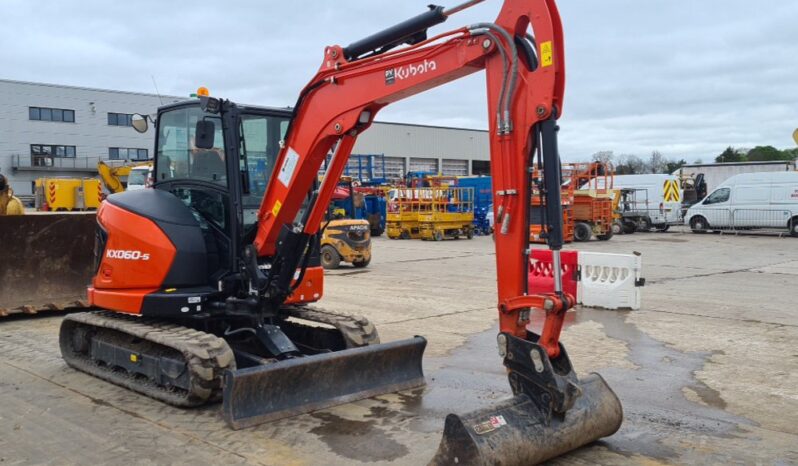 2023 Kubota KX060-5 6 Ton+ Excavators For Auction: Leeds, UK – 30th April, 1st, 2nd & 3rd May 25 full
