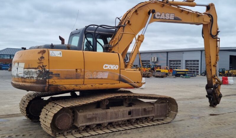 Case CX160 10 Ton+ Excavators For Auction: Leeds, UK – 30th April, 1st, 2nd & 3rd May 25 full
