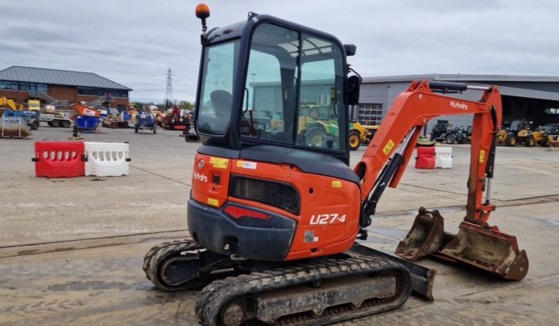 2020 Kubota U27-4 Mini Excavators For Auction: Leeds, UK – 30th April, 1st, 2nd & 3rd May 25 full