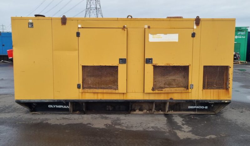 CAT 340kVA Generator, CAT Engine (Electrical Fault) Generators For Auction: Leeds, UK – 30th April, 1st, 2nd & 3rd May 25 full