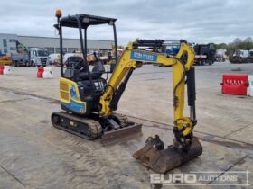 2020 Yanmar ViO17 Mini Excavators For Auction: Leeds, UK – 30th April, 1st, 2nd & 3rd May 25 full
