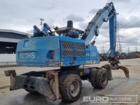 2012 Fuchs MHL320 Wheeled Excavators For Auction: Leeds, UK – 30th April, 1st, 2nd & 3rd May 25 full