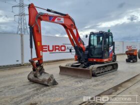 2019 Kubota KX080-4A 6 Ton+ Excavators For Auction: Leeds, UK – 30th April, 1st, 2nd & 3rd May 25