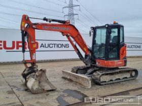 2020 Kubota U48-4 Mini Excavators For Auction: Leeds, UK – 30th April, 1st, 2nd & 3rd May 25