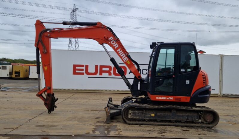 2020 Kubota KX080-4A2 6 Ton+ Excavators For Auction: Leeds, UK – 30th April, 1st, 2nd & 3rd May 25 full