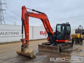 2016 Kubota KX080-4 6 Ton+ Excavators For Auction: Leeds, UK – 30th April, 1st, 2nd & 3rd May 25
