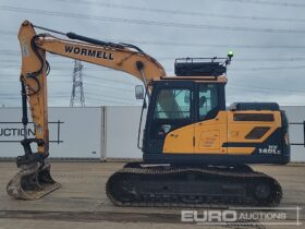 2018 Hyundai HX140LC 10 Ton+ Excavators For Auction: Leeds, UK – 30th April, 1st, 2nd & 3rd May 25 full
