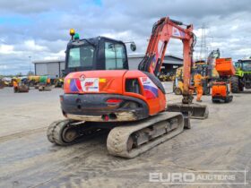 2019 Kubota KX080-4A 6 Ton+ Excavators For Auction: Leeds, UK – 30th April, 1st, 2nd & 3rd May 25 full