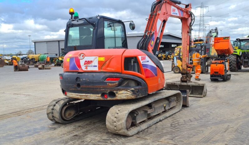 2019 Kubota KX080-4A 6 Ton+ Excavators For Auction: Leeds, UK – 30th April, 1st, 2nd & 3rd May 25 full