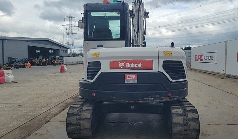 2019 Bobcat E85 6 Ton+ Excavators For Auction: Leeds, UK – 30th April, 1st, 2nd & 3rd May 25 full