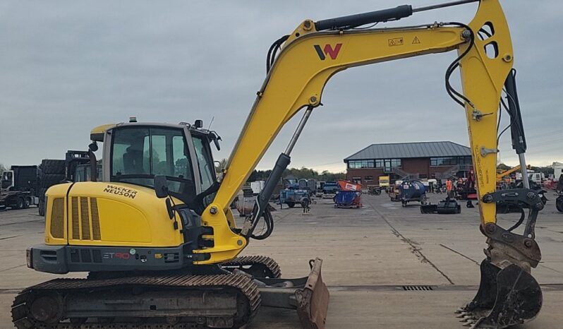 2016 Wacker Neuson ET90 6 Ton+ Excavators For Auction: Leeds, UK – 30th April, 1st, 2nd & 3rd May 25 full