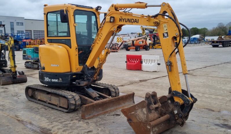2018 Hyundai ROBEX 30Z-9AK Mini Excavators For Auction: Leeds, UK – 30th April, 1st, 2nd & 3rd May 25 full
