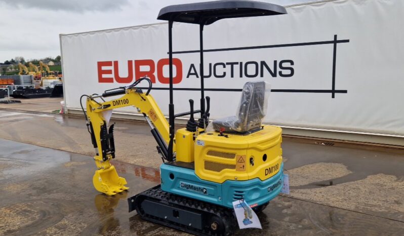 Unused 2025 DigMaster DM100 Micro Excavators For Auction: Dromore, NI – 16th & 17th May 2025 For Auction on 2025-05-17 full