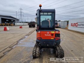 2020 Kubota U27-4 Mini Excavators For Auction: Leeds, UK – 30th April, 1st, 2nd & 3rd May 25 full