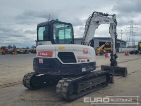 2019 Bobcat E85 6 Ton+ Excavators For Auction: Leeds, UK – 30th April, 1st, 2nd & 3rd May 25 full