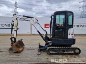 2018 Bobcat E25 Mini Excavators For Auction: Leeds, UK – 30th April, 1st, 2nd & 3rd May 25 full