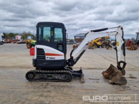 2018 Bobcat E25 Mini Excavators For Auction: Leeds, UK – 30th April, 1st, 2nd & 3rd May 25 full