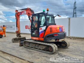 2019 Kubota KX080-4A 6 Ton+ Excavators For Auction: Leeds, UK – 30th April, 1st, 2nd & 3rd May 25 full
