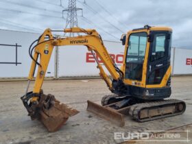 2018 Hyundai ROBEX 30Z-9AK Mini Excavators For Auction: Leeds, UK – 30th April, 1st, 2nd & 3rd May 25