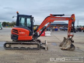 2020 Kubota U48-4 Mini Excavators For Auction: Leeds, UK – 30th April, 1st, 2nd & 3rd May 25 full
