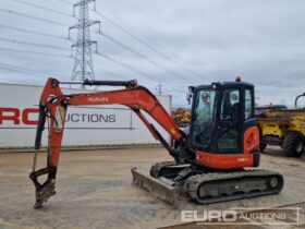 2016 Kubota U48-4 Mini Excavators For Auction: Leeds, UK – 30th April, 1st, 2nd & 3rd May 25