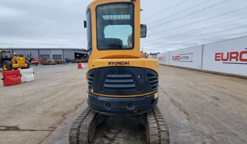 2018 Hyundai ROBEX 30Z-9AK Mini Excavators For Auction: Leeds, UK – 30th April, 1st, 2nd & 3rd May 25 full