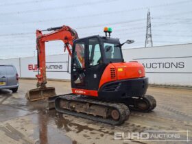 2016 Kubota KX080-4 6 Ton+ Excavators For Auction: Leeds, UK – 30th April, 1st, 2nd & 3rd May 25 full