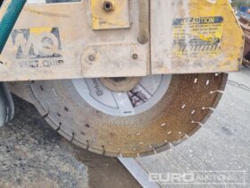 Multiquip Petrol Floor Saw, Honda Engine Asphalt / Concrete Equipment For Auction: Leeds, UK – 30th April, 1st, 2nd & 3rd May 25 full
