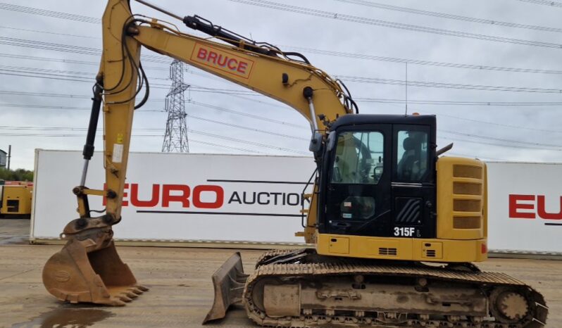 2016 CAT 315FLCR 10 Ton+ Excavators For Auction: Leeds, UK – 30th April, 1st, 2nd & 3rd May 25 full