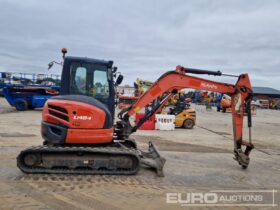 2016 Kubota U48-4 Mini Excavators For Auction: Leeds, UK – 30th April, 1st, 2nd & 3rd May 25 full