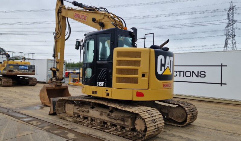 2016 CAT 315FLCR 10 Ton+ Excavators For Auction: Leeds, UK – 30th April, 1st, 2nd & 3rd May 25 full