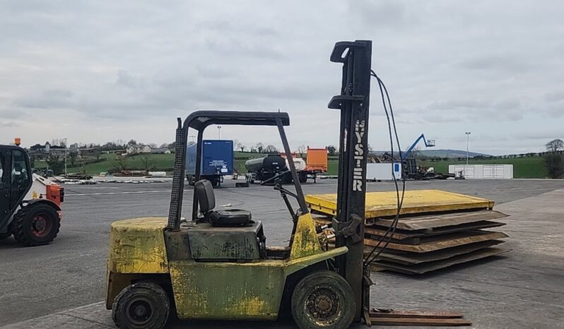 Hyster Diesel Forklift, 2 Stage Mast DeadRow For Auction: Dromore, NI – 16th & 17th May 2025 For Auction on 2025-05-16 full