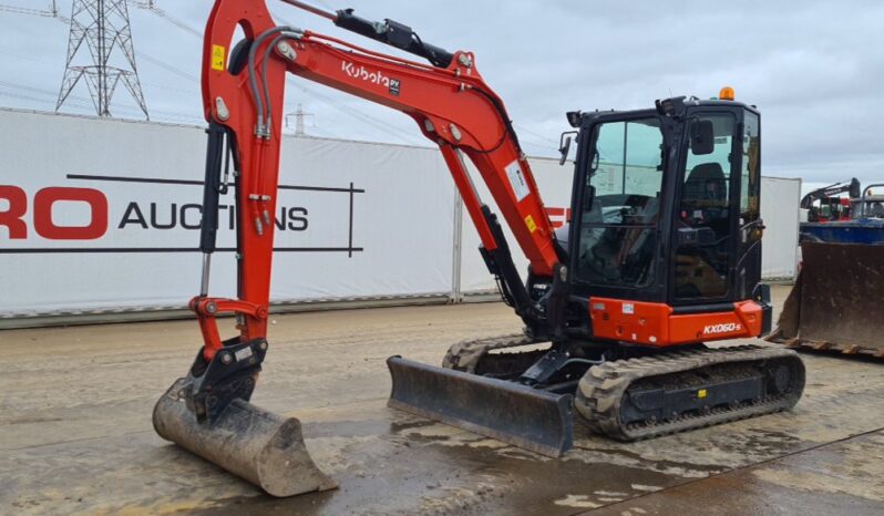 2023 Kubota KX060-5 6 Ton+ Excavators For Auction: Leeds, UK – 30th April, 1st, 2nd & 3rd May 25