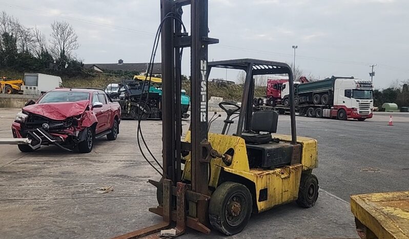 Hyster Diesel Forklift, 2 Stage Mast DeadRow For Auction: Dromore, NI – 16th & 17th May 2025 For Auction on 2025-05-16