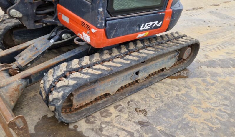 2020 Kubota U27-4 Mini Excavators For Auction: Leeds, UK – 30th April, 1st, 2nd & 3rd May 25 full