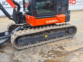 2023 Kubota KX060-5 6 Ton+ Excavators For Auction: Leeds, UK – 30th April, 1st, 2nd & 3rd May 25 full