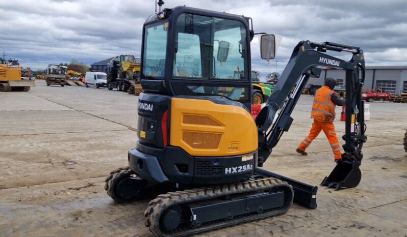 Unused 2024 Hyundai HX25AZ Mini Excavators For Auction: Leeds, UK – 30th April, 1st, 2nd & 3rd May 25 full