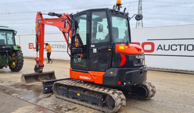 2023 Kubota KX060-5 6 Ton+ Excavators For Auction: Leeds, UK – 30th April, 1st, 2nd & 3rd May 25 full