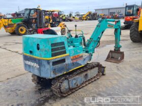 Yanmar YB10 Mini Excavators For Auction: Leeds, UK – 30th April, 1st, 2nd & 3rd May 25 full