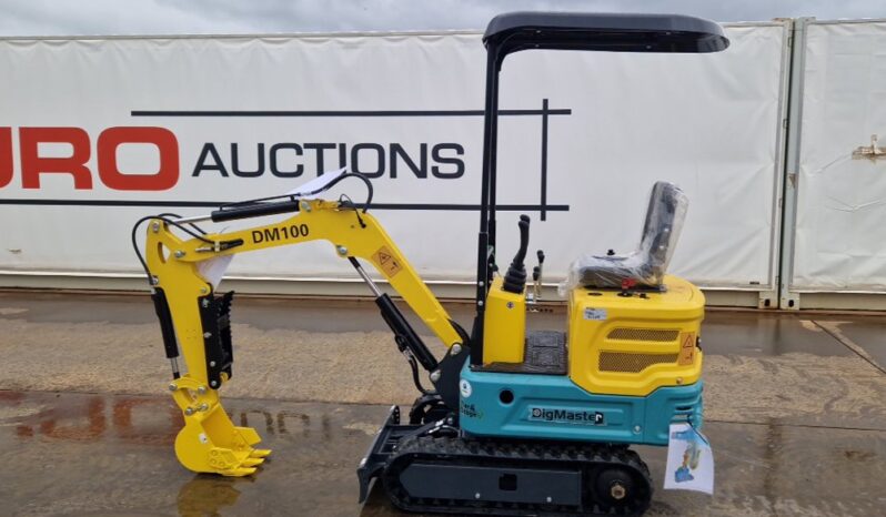Unused 2025 DigMaster DM100 Micro Excavators For Auction: Dromore, NI – 16th & 17th May 2025 For Auction on 2025-05-17 full