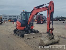 2016 Kubota U55-4 Mini Excavators For Auction: Leeds, UK – 30th April, 1st, 2nd & 3rd May 25 full