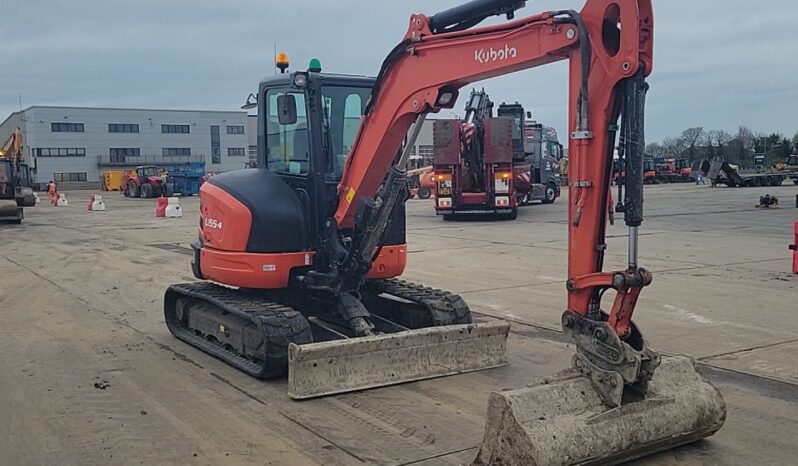 2016 Kubota U55-4 Mini Excavators For Auction: Leeds, UK – 30th April, 1st, 2nd & 3rd May 25 full