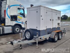 Bruno 125kVA Twin Axle Generator, FPT Engine (Spares) (Parts Missing) Generators For Auction: Leeds, UK – 30th April, 1st, 2nd & 3rd May 25