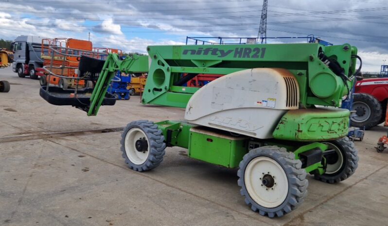 2012 Niftylift HR21DE Manlifts For Auction: Leeds, UK – 30th April, 1st, 2nd & 3rd May 25 full