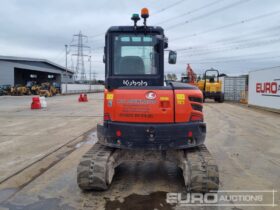 2020 Kubota U48-4 Mini Excavators For Auction: Leeds, UK – 30th April, 1st, 2nd & 3rd May 25 full