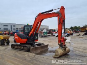 2016 Kubota KX080-4 6 Ton+ Excavators For Auction: Leeds, UK – 30th April, 1st, 2nd & 3rd May 25 full