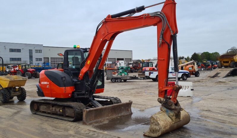 2016 Kubota KX080-4 6 Ton+ Excavators For Auction: Leeds, UK – 30th April, 1st, 2nd & 3rd May 25 full