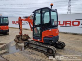 2020 Kubota U27-4 Mini Excavators For Auction: Leeds, UK – 30th April, 1st, 2nd & 3rd May 25 full