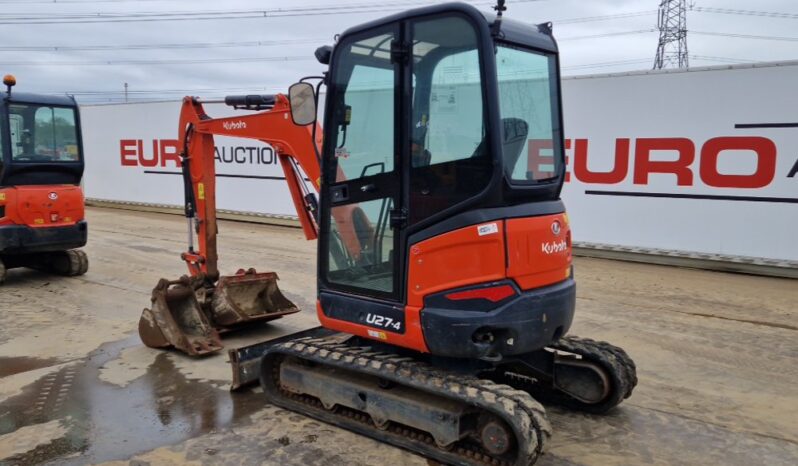 2020 Kubota U27-4 Mini Excavators For Auction: Leeds, UK – 30th April, 1st, 2nd & 3rd May 25 full